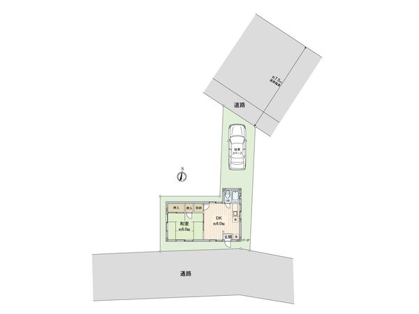 調布市上石原3丁目 アパート 間取図(平面図) 調布市上石原3丁目 アパート 間取図(平面図)