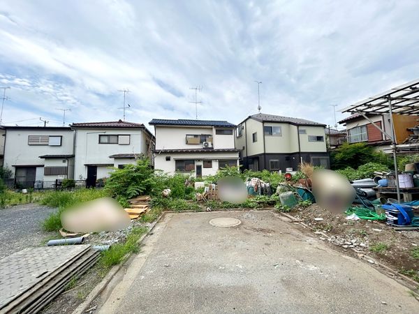 府中市若松町4丁目 土地 C区画 前面道路含む外観 府中市若松町4丁目 土地 C区画 前面道路含む外観