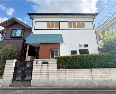 府中市新町1丁目 土地 前面道路含む外観