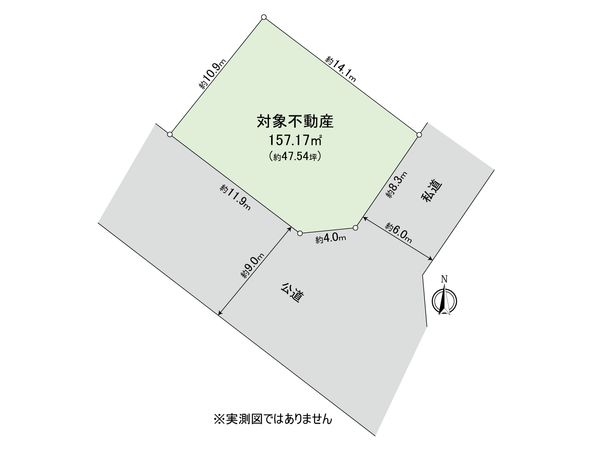 多摩市和田 土地 区画図 多摩市和田 土地 区画図