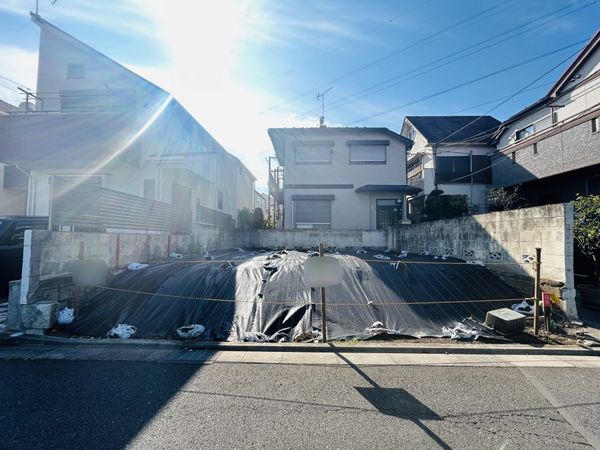西府町四丁目 土地 前面道路含む外観