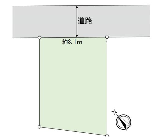 府中市紅葉丘3丁目 土地 区画図 府中市紅葉丘3丁目 土地 区画図