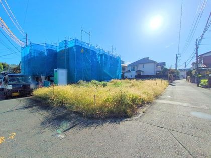 府中市分梅町3丁目 土地3号地 前面道路含む外観