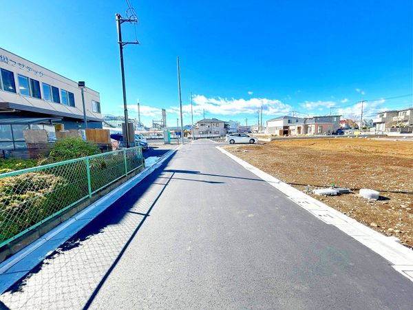 府中市南町6丁目 土地Ⅰ区画 前面道路含む外観 府中市南町6丁目 土地Ⅰ区画 前面道路含む外観