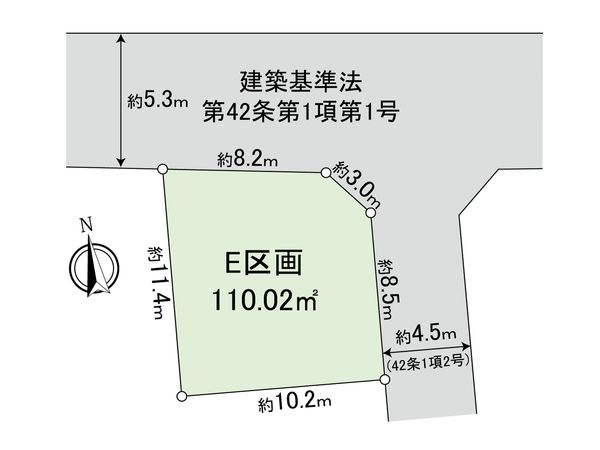 府中市日新町3丁目 土地E区画 土地写真