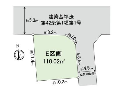 府中市日新町3丁目 土地E区画 土地写真