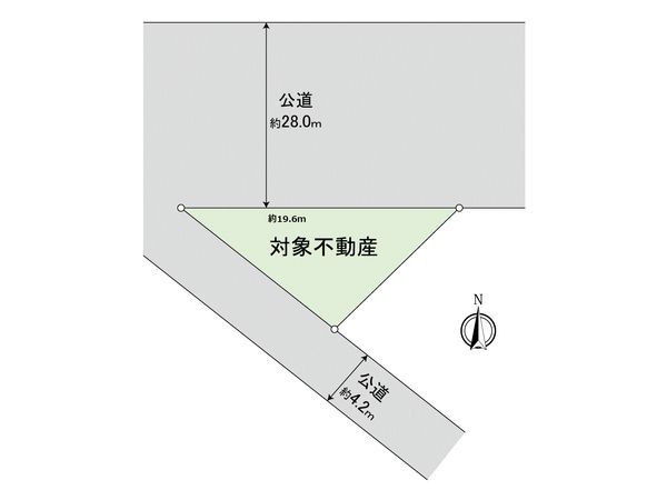 稲城市東長沼 土地 区画図 区画図
