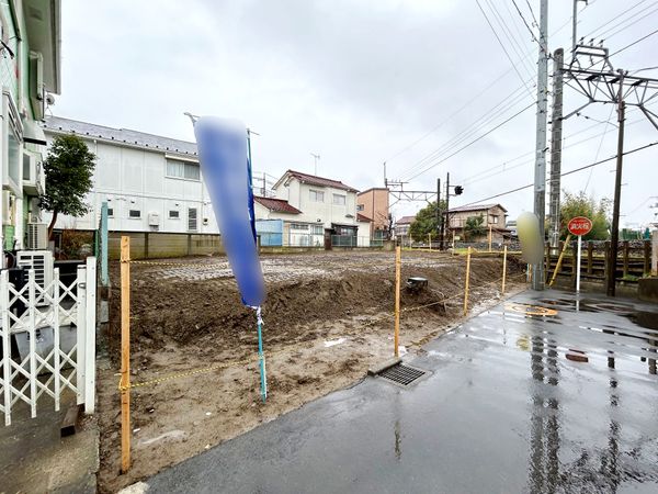 府中市小柳町4丁目 土地1区画 前面道路含む外観 府中市小柳町4丁目 土地1区画 前面道路含む外観