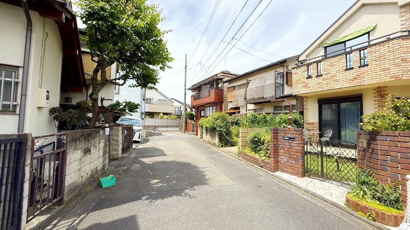 府中市是政1丁目 土地 前面道路含む外観 府中市是政1丁目 土地 前面道路含む外観