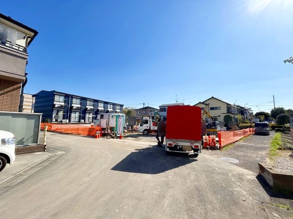 府中市四谷4丁目 土地 2号地 前面道路含む外観 府中市四谷4丁目 土地 2号地 前面道路含む外観