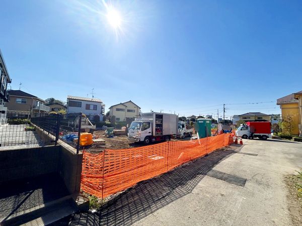 府中市四谷4丁目 土地 2号地 前面道路含む外観 府中市四谷4丁目 土地 2号地 前面道路含む外観