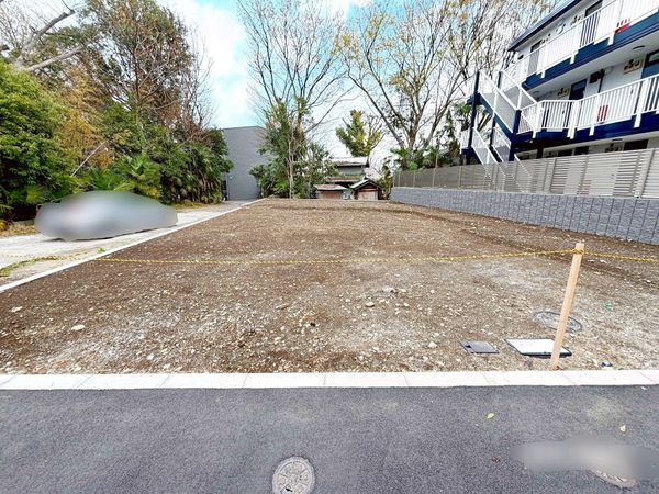 府中市分梅町2丁目 土地 区画1 前面道路含む外観 府中市分梅町2丁目 土地 区画1 前面道路含む外観