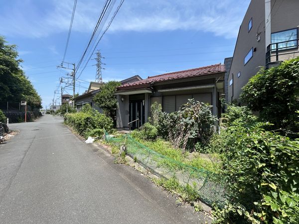 府中市小柳町2丁目 土地 前面道路含む外観 府中市小柳町2丁目 土地 前面道路含む外観