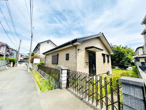 府中市住吉町1丁目 土地 前面道路含む外観 府中市住吉町1丁目 土地 前面道路含む外観