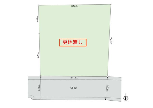 府中市本宿町3丁目 土地 区画図 府中市本宿町3丁目 土地 区画図