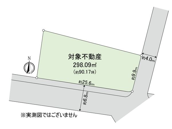府中市幸町1丁目 土地 区画図 府中市幸町1丁目 土地 区画図