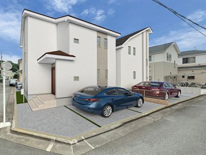 府中市浅間町4丁目 新築戸建 B号棟 外観パース図