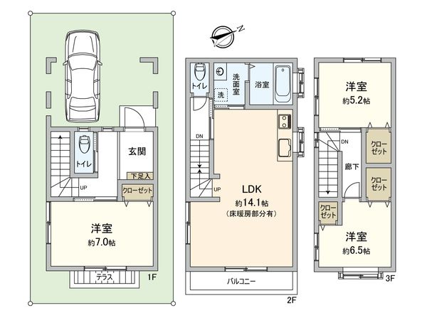 間取図(平面図)