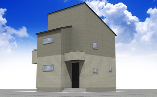 府中市新町1丁目 新築戸建 外観パース図