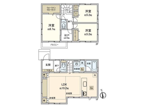 間取図(平面図)