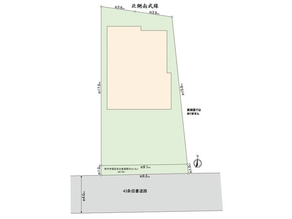 美好町三丁目 新築戸建 区画図 美好町三丁目 新築戸建 区画図