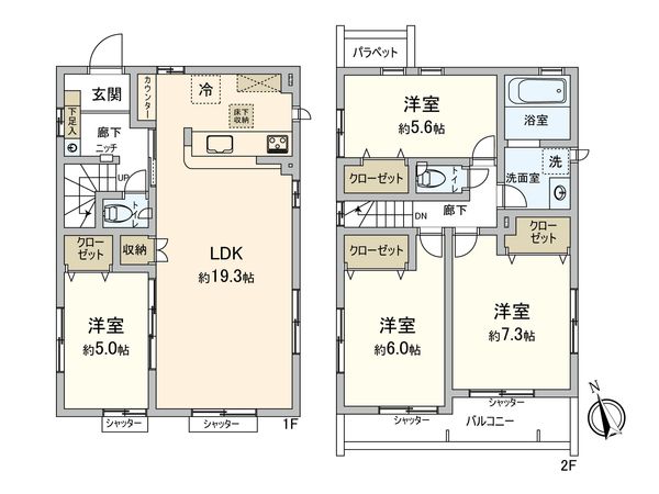 間取図(平面図)