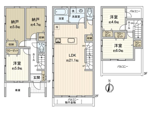 間取図(平面図)