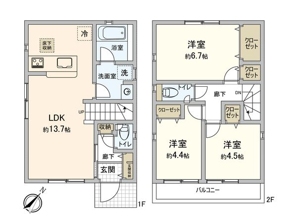 間取図(平面図)