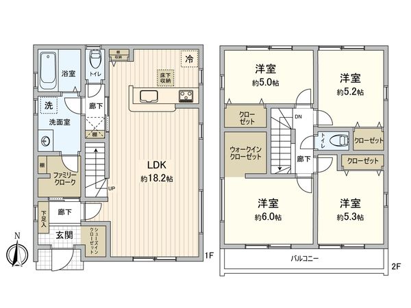 間取図(平面図)