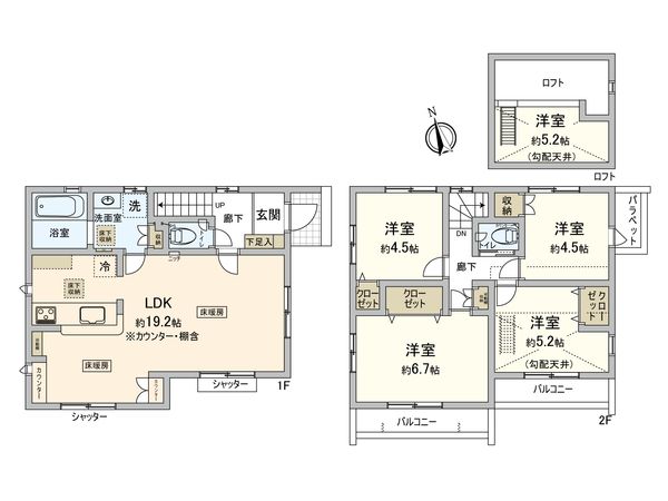 間取図(平面図)