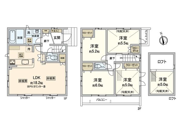 間取図(平面図)