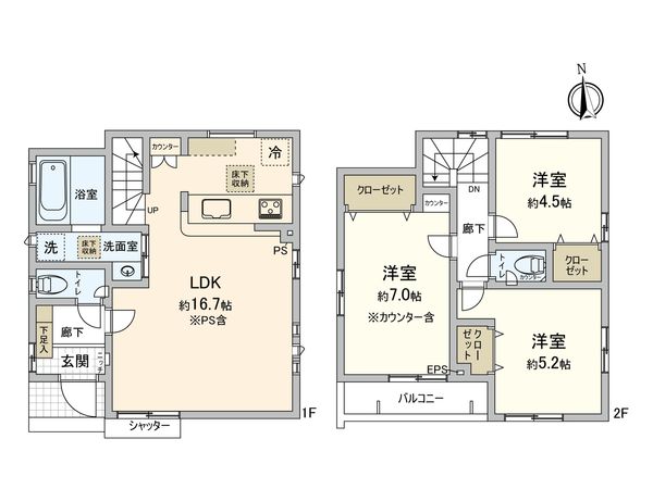 間取図(平面図)