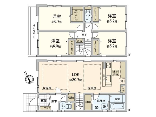 間取図(平面図)
