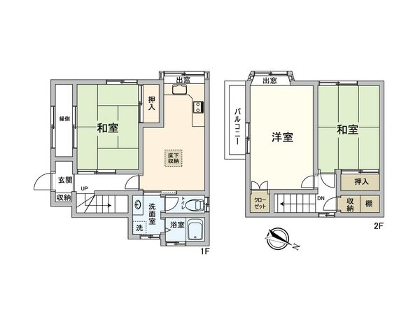 府中市住吉町1丁目 戸建 間取図(平面図) 間取図(平面図)