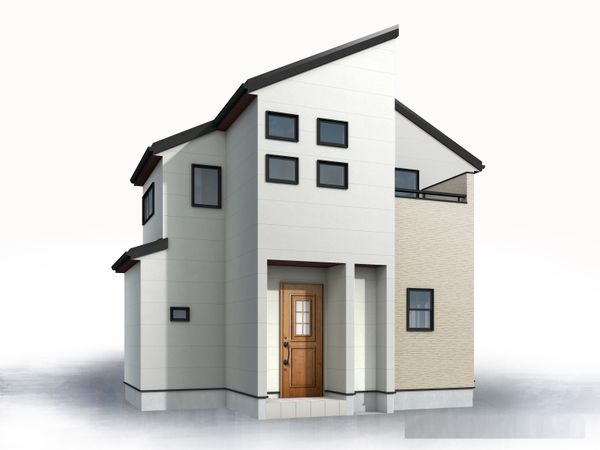 府中市若松町3丁目 新築戸建 外観パース図 府中市若松町3丁目 新築戸建 外観パース図