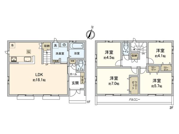間取図(平面図)