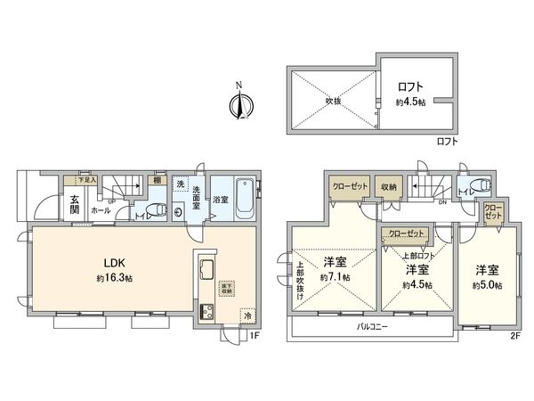間取図(平面図)