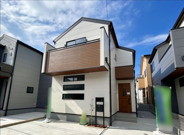 府中市武蔵台1丁目 新築戸建 2号棟 外観 府中市武蔵台1丁目 新築戸建 2号棟 外観