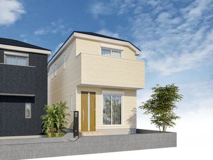 府中市小柳町1丁目 新築戸建 2号棟 外観パース図