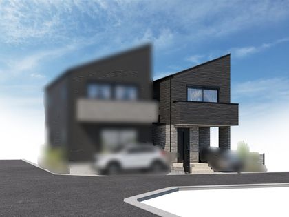 府中市若松町4丁目 新築戸建2号棟 外観パース図