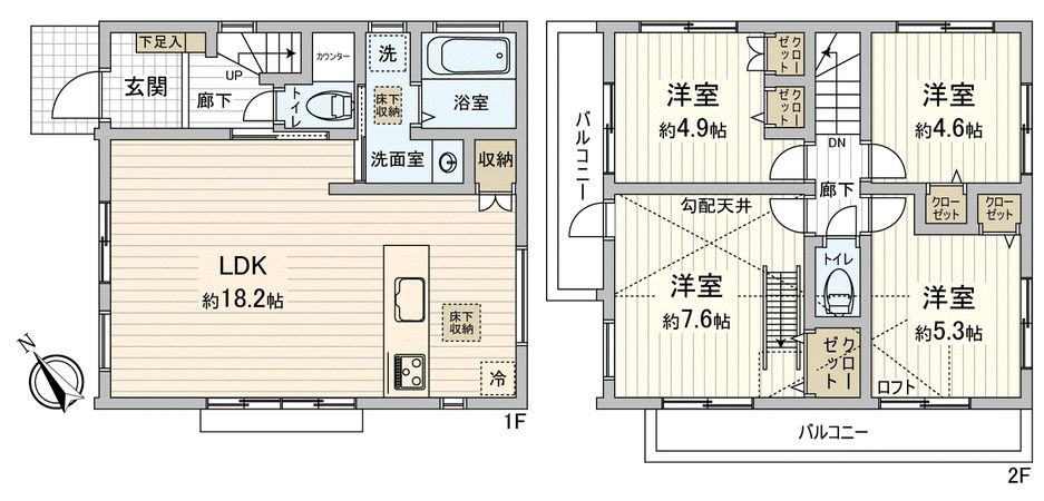 間取図(平面図)
