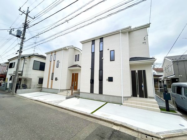 府中市新町2丁目 新築戸建 1号棟 外観 府中市新町2丁目 新築戸建 1号棟 外観