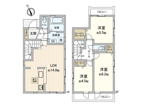 間取図(平面図)