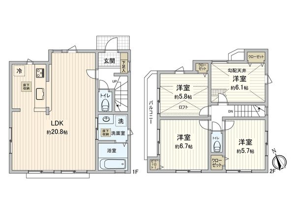 間取図(平面図)