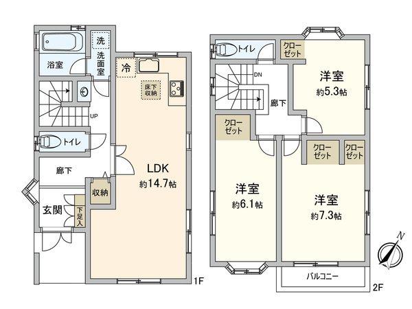 間取図(平面図)