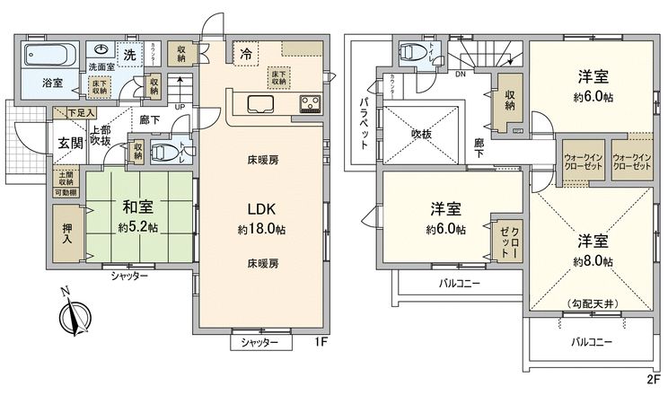 間取図(平面図)