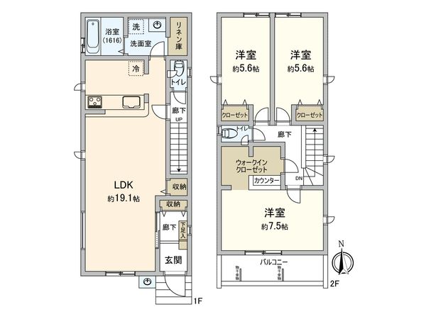 間取図(平面図)