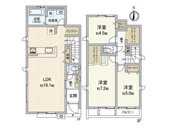 間取図(平面図)