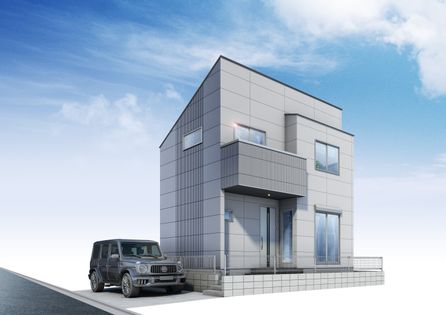 府中市是政1丁目 新築戸建 外観パース図