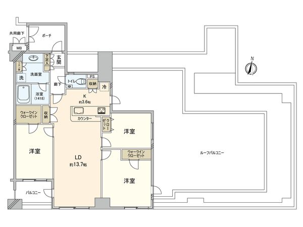 間取図(平面図)